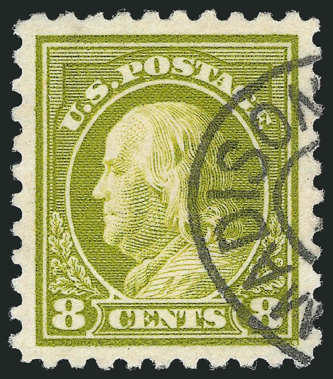 Costs of US Stamp Scott Catalog #470 - 8c 1916 Franklin Perf 10. Robert Siegel Auction Galleries, Oct 2012, Sale 1032, Lot 3567