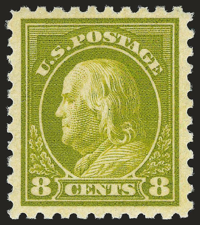 Price of US Stamps Scott Catalog #470: 8c 1916 Franklin Perf 10. Robert Siegel Auction Galleries, Apr 2010, Sale 984, Lot 903