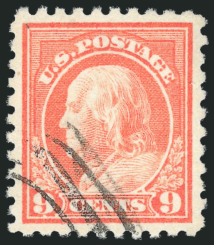 Price of US Stamp Scott Cat. 471 - 9c 1916 Franklin Perf 10. Robert Siegel Auction Galleries, Oct 2012, Sale 1032, Lot 3568
