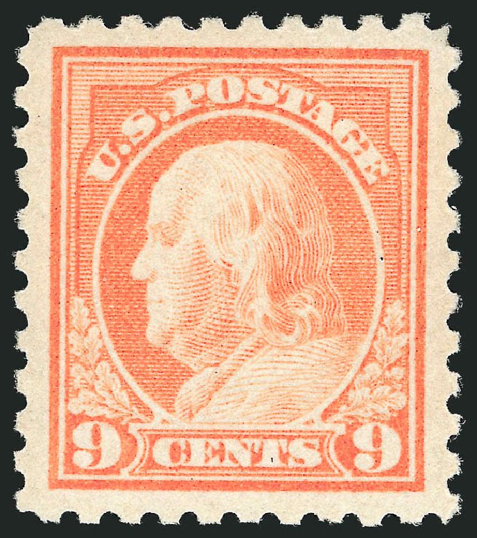Cost of US Stamp Scott Cat. #471 - 9c 1916 Franklin Perf 10. Robert Siegel Auction Galleries, Nov 2012, Sale 1034, Lot 439
