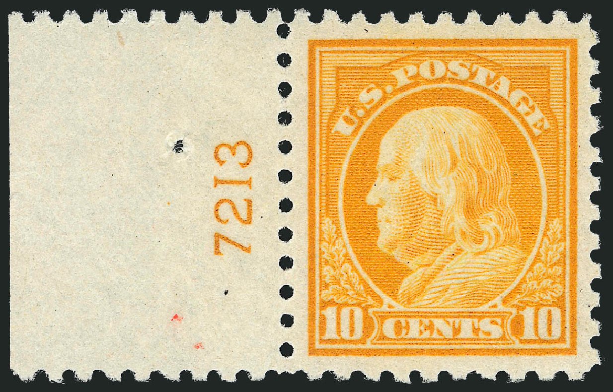 Price of US Stamps Scott 472 - 10c 1916 Franklin Perf 10. Robert Siegel Auction Galleries, Sep 2009, Sale 968B, Lot 619