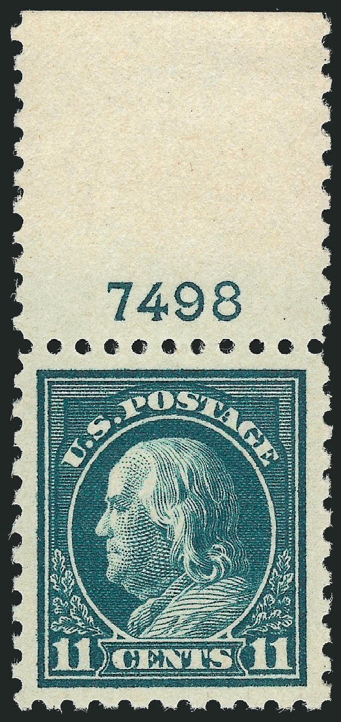 US Stamp Price Scott Catalog 473 - 1916 11c Franklin Perf 10. Robert Siegel Auction Galleries, Sep 2009, Sale 968B, Lot 620