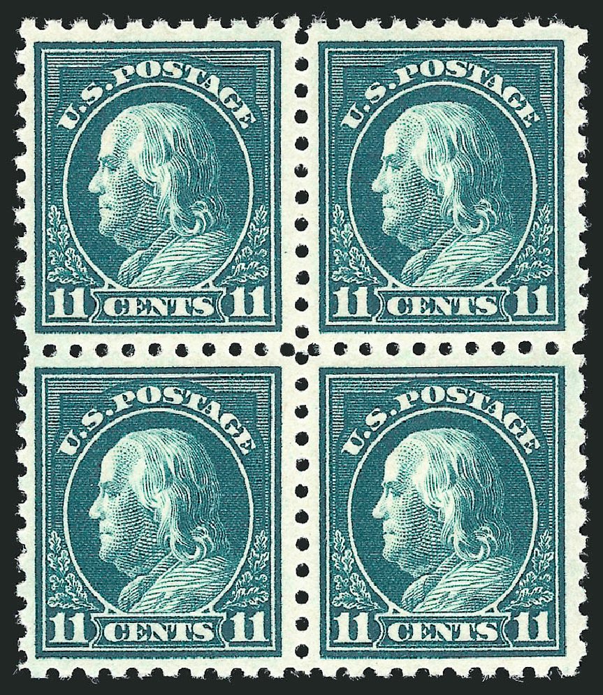 Price of US Stamps Scott #473: 1916 11c Franklin Perf 10. Robert Siegel Auction Galleries, Mar 2012, Sale 1019, Lot 841