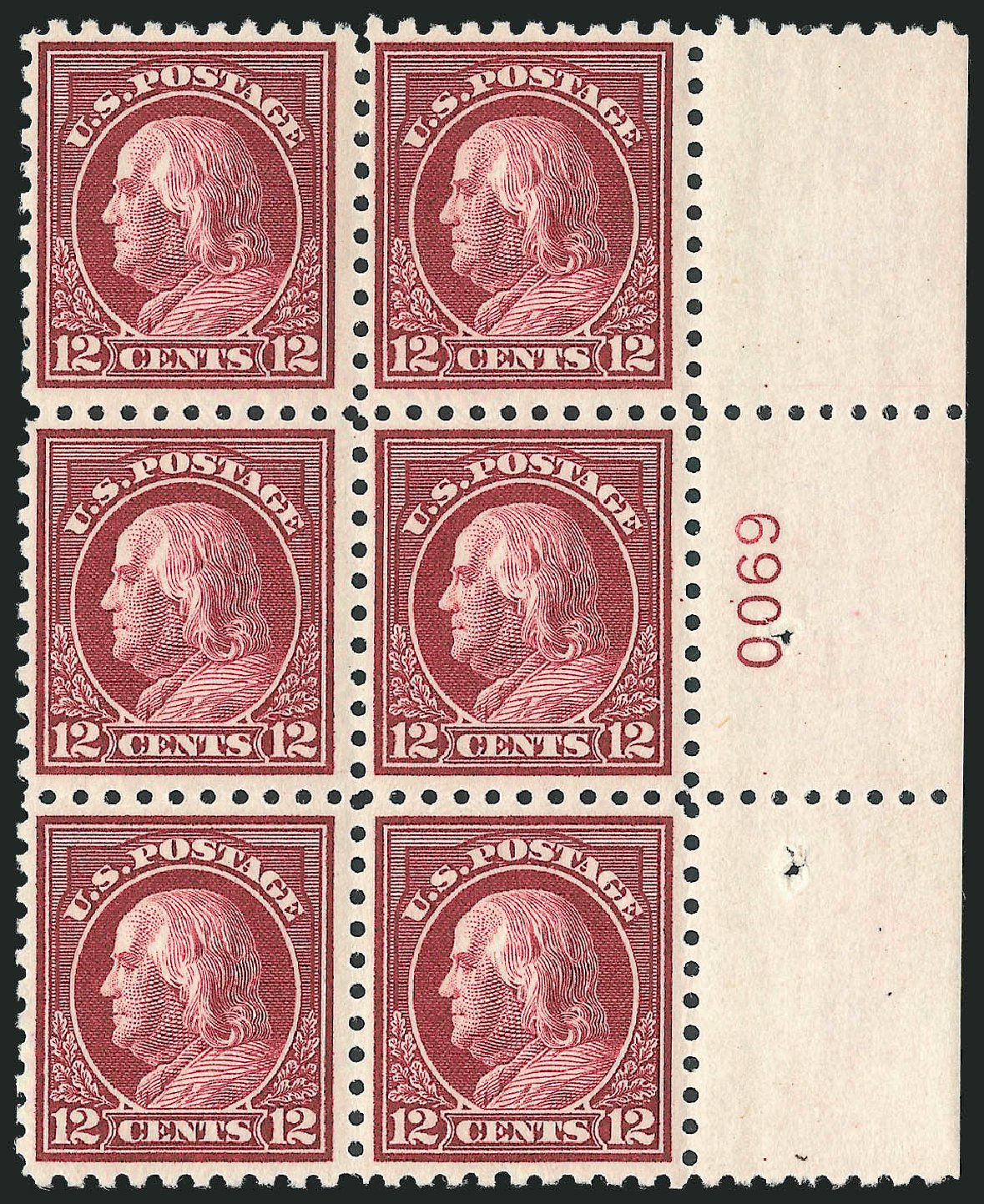 Price of US Stamp Scott Catalog # 474: 1916 12c Franklin Perf 10. Robert Siegel Auction Galleries, Oct 2010, Sale 997, Lot 6027