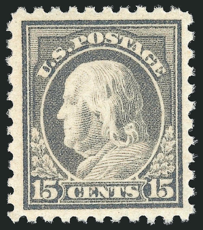 Cost of US Stamp Scott #475: 15c 1916 Franklin Perf 10. Robert Siegel Auction Galleries, Mar 2011, Sale 1007, Lot 2763