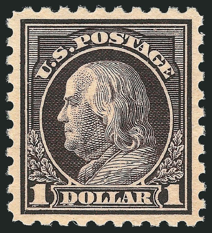Price of US Stamp Scott Catalog # 478 - US$1.00 1916 Franklin Perf 10. Robert Siegel Auction Galleries, Mar 2011, Sale 1007, Lot 2769