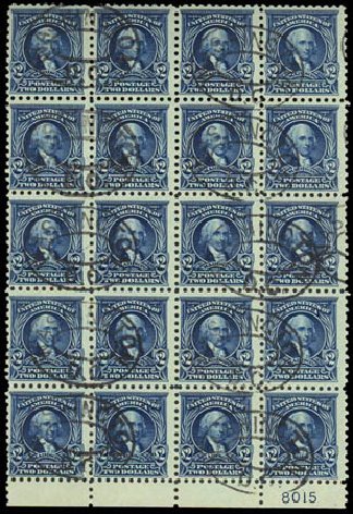 Price of US Stamps Scott # 479 - US$2.00 1917 Madison Perf 10. Daniel Kelleher Auctions, Jul 2011, Sale 625, Lot 997