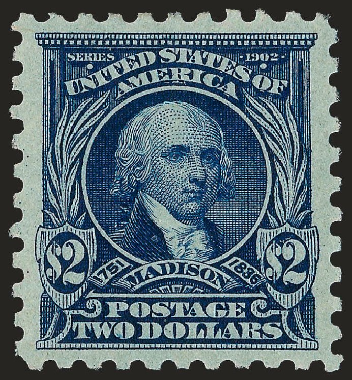 US Stamp Value Scott Cat. #479: US$2.00 1917 Madison Perf 10. Robert Siegel Auction Galleries, Dec 2008, Sale 967, Lot 4837