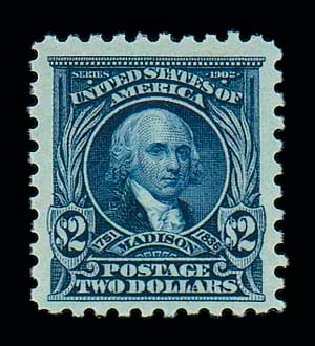 Cost of US Stamp Scott Catalog 479 - US$2.00 1917 Madison Perf 10. Matthew Bennett International, Jun 2007, Sale 319, Lot 1468