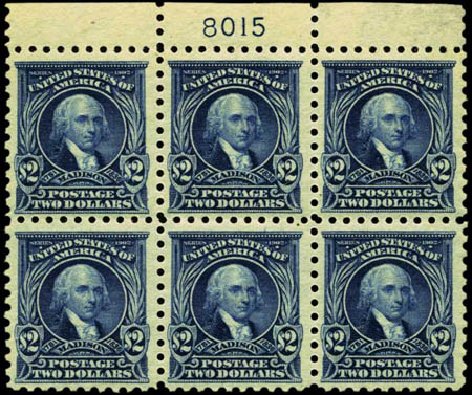 Values of US Stamp Scott Catalogue #479: 1917 US$2.00 Madison Perf 10. Harmer-Schau Auction Galleries, Feb 2012, Sale 92, Lot 1169