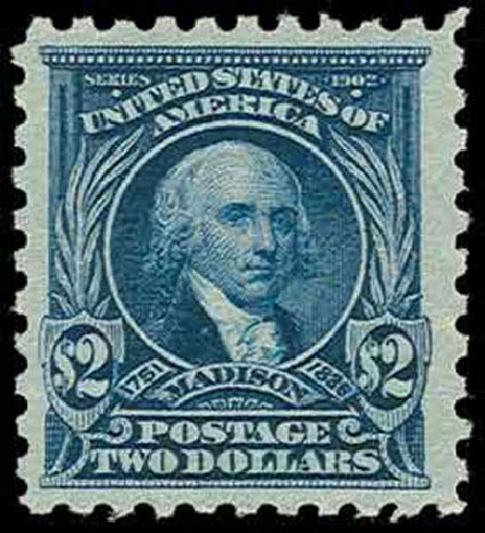 Value of US Stamps Scott Catalog 479 - US$2.00 1917 Madison Perf 10. H.R. Harmer, Nov 2013, Sale 3004, Lot 1279
