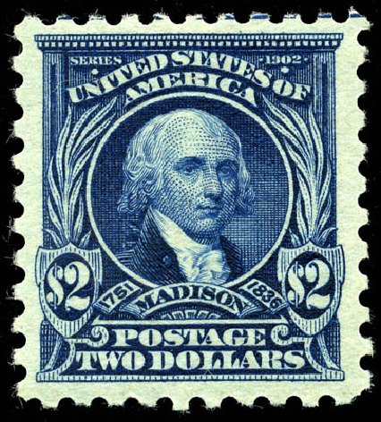 US Stamp Price Scott Cat. 479 - US$2.00 1917 Madison Perf 10. Matthew Bennett International, Jun 2008, Sale 328, Lot 990