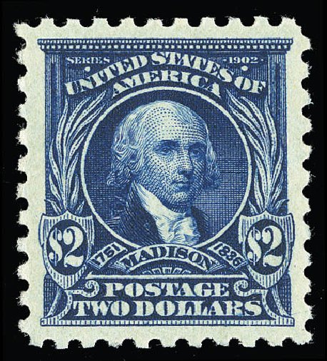 US Stamp Values Scott Cat. # 479 - 1917 US$2.00 Madison Perf 10. Matthew Bennett International, Sep 2012, Sale 346, Lot 850