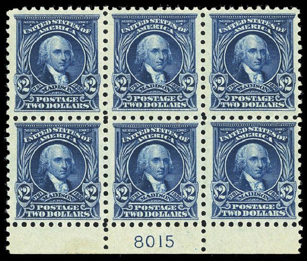 Value of US Stamp Scott Catalogue 479: 1917 US$2.00 Madison Perf 10. Matthew Bennett International, Sep 2012, Sale 345, Lot 361