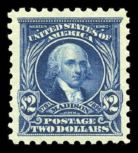 Values of US Stamp Scott Cat. # 479 - 1917 US$2.00 Madison Perf 10. Matthew Bennett International, Sep 2012, Sale 346, Lot 851
