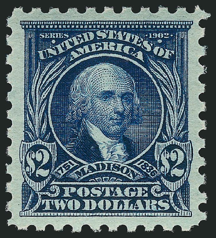US Stamp Values Scott Cat. 479: 1917 US$2.00 Madison Perf 10. Robert Siegel Auction Galleries, Feb 2015, Sale 1092, Lot 1344