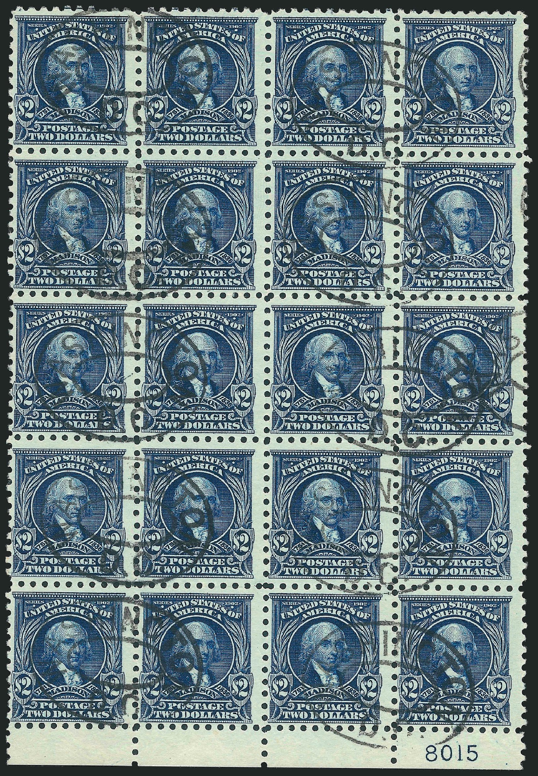 US Stamps Value Scott # 479: 1917 US$2.00 Madison Perf 10. Robert Siegel Auction Galleries, Feb 2015, Sale 1093, Lot 412