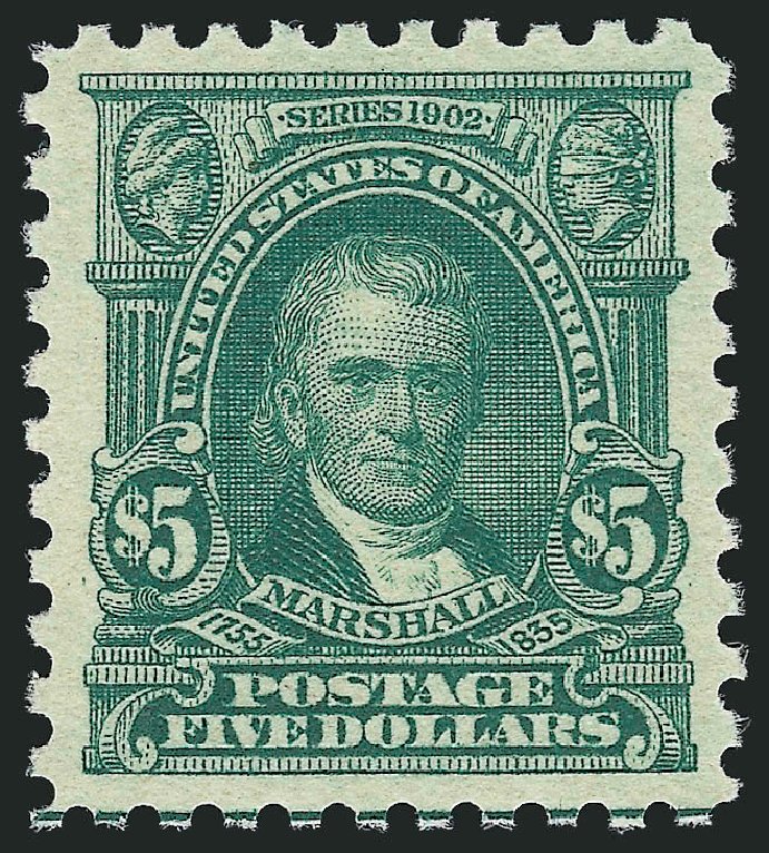 Cost of US Stamp Scott Cat. #480: US$5.00 1917 Marshall Perf 10. Robert Siegel Auction Galleries, Dec 2011, Sale 1017, Lot 838