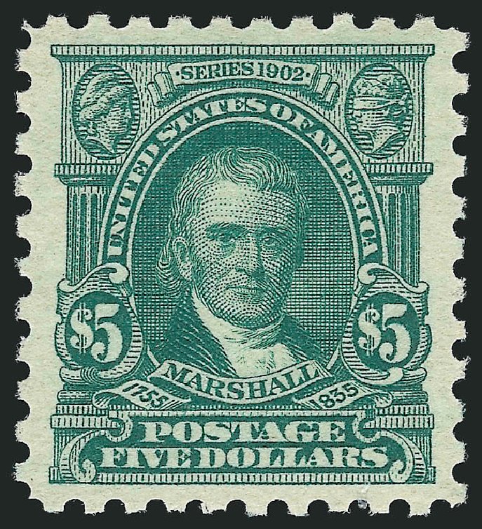 Prices of US Stamps Scott 480 - 1917 US$5.00 Marshall Perf 10. Robert Siegel Auction Galleries, Dec 2013, Sale 1062, Lot 679