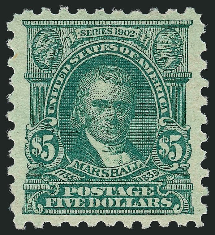 Values of US Stamp Scott Cat. #480 - US$5.00 1917 Marshall Perf 10. Robert Siegel Auction Galleries, Sep 2009, Sale 976, Lot 2079