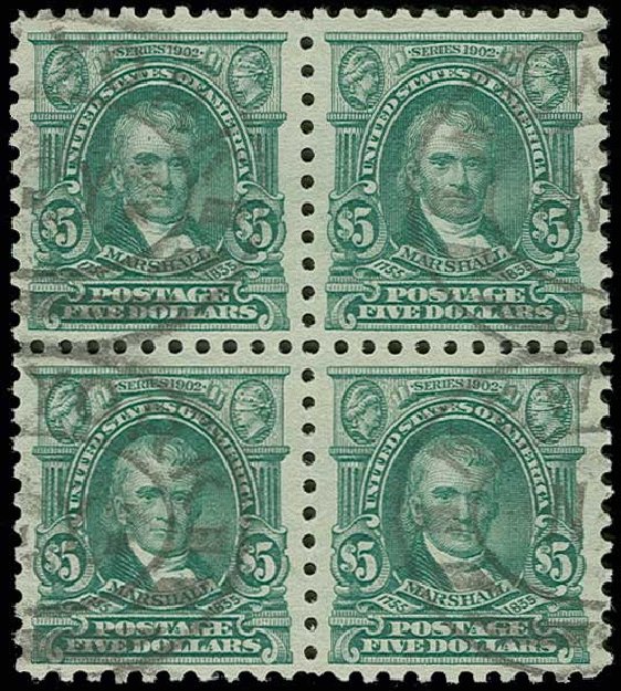 Price of US Stamp Scott Catalogue # 480 - 1917 US$5.00 Marshall Perf 10. H.R. Harmer, Jun 2013, Sale 3003, Lot 1341