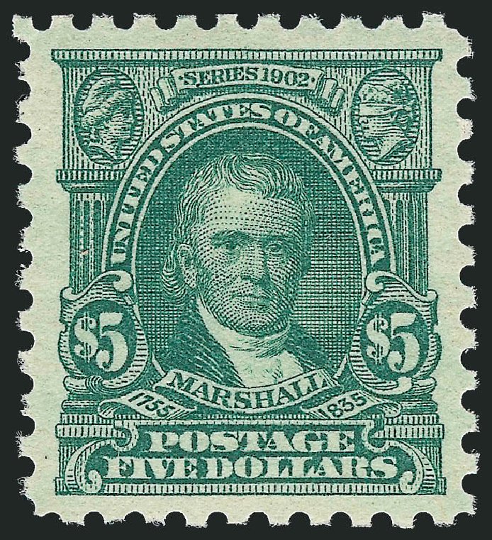 US Stamps Prices Scott # 480: 1917 US$5.00 Marshall Perf 10. Robert Siegel Auction Galleries, Dec 2009, Sale 982, Lot 5881