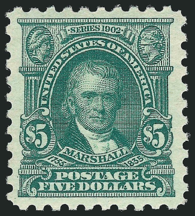 US Stamp Price Scott # 480: 1917 US$5.00 Marshall Perf 10. Robert Siegel Auction Galleries, Mar 2011, Sale 1007, Lot 2772
