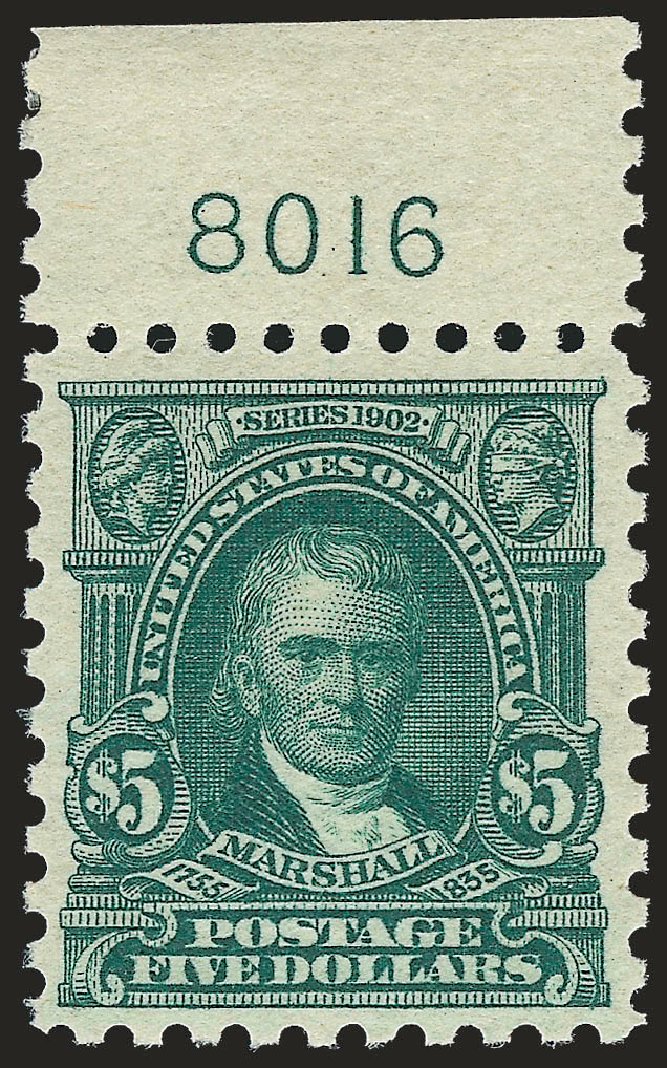Cost of US Stamps Scott #480 - US$5.00 1917 Marshall Perf 10. Robert Siegel Auction Galleries, Sep 2009, Sale 976, Lot 2082