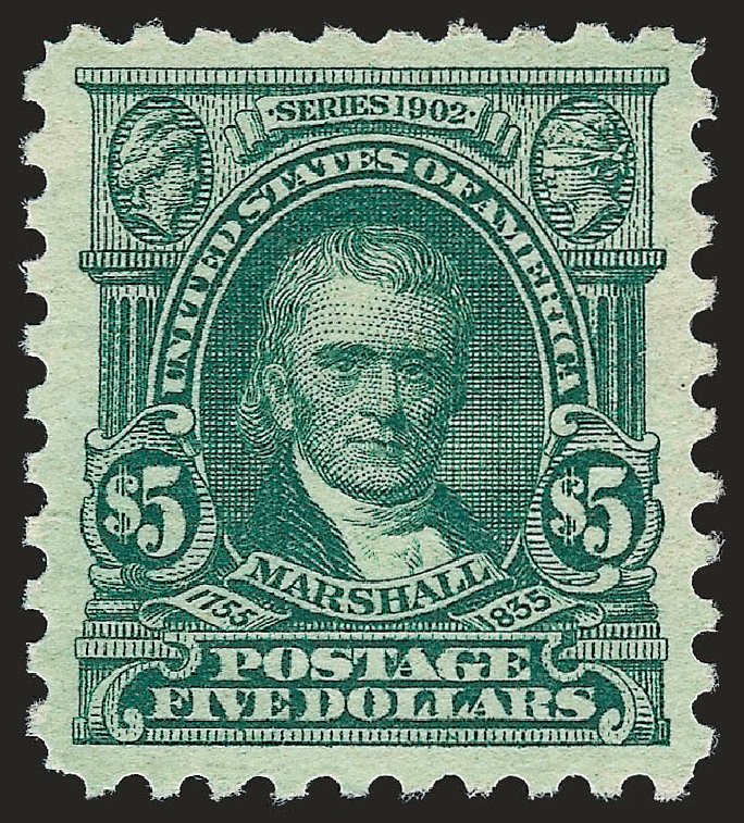 Cost of US Stamp Scott Catalogue # 480 - US$5.00 1917 Marshall Perf 10. Robert Siegel Auction Galleries, Oct 2008, Sale 963, Lot 1013