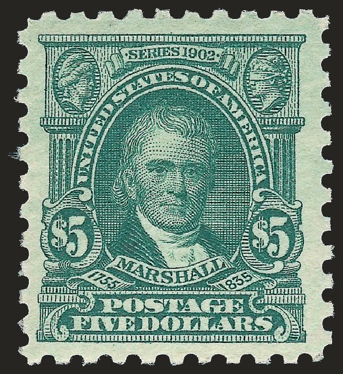 US Stamp Value Scott #480: 1917 US$5.00 Marshall Perf 10. Robert Siegel Auction Galleries, Jun 2009, Sale 975, Lot 1903