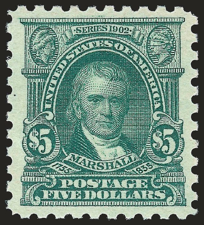 US Stamps Value Scott #480 - US$5.00 1917 Marshall Perf 10. Robert Siegel Auction Galleries, Sep 2009, Sale 976, Lot 2083