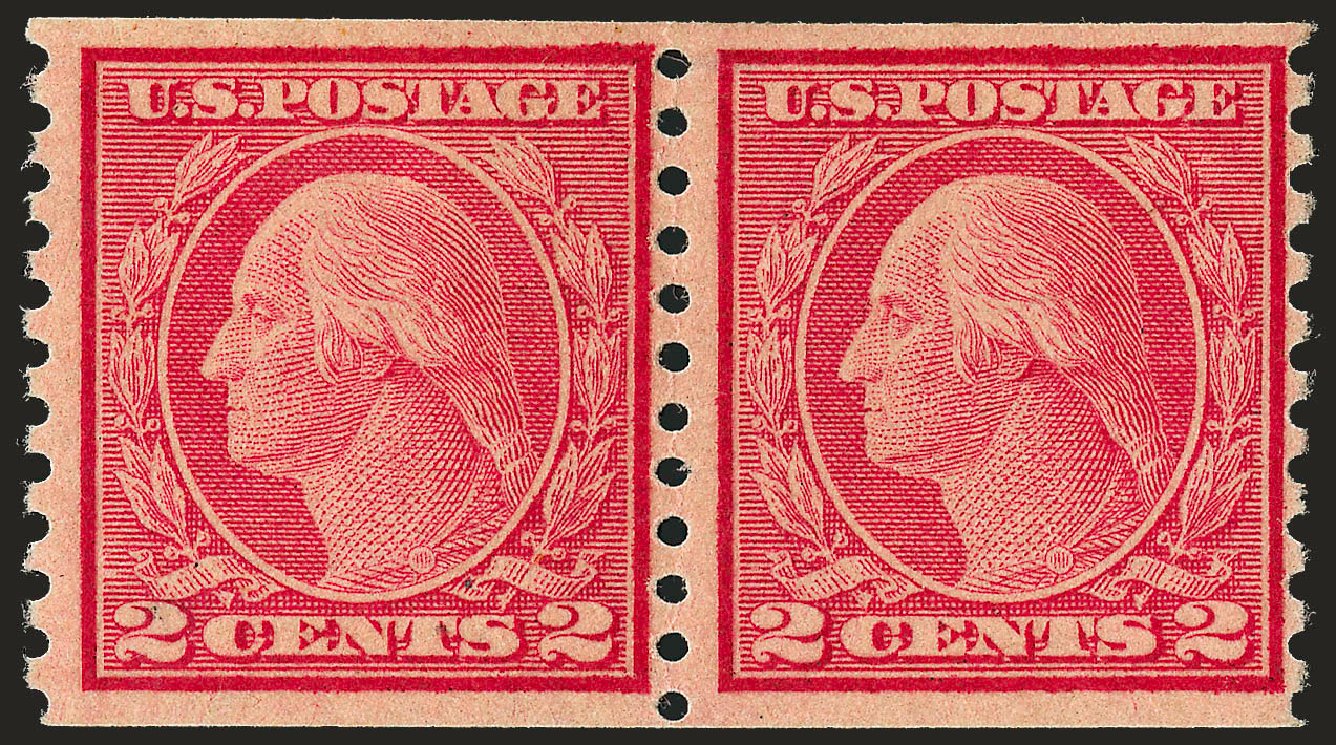 US Stamp Prices Scott Catalogue # 491: 2c 1917 Washington Coil Perf 10 Vertically. Robert Siegel Auction Galleries, Sep 2008, Sale 962, Lot 2765