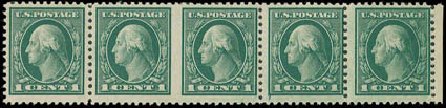 US Stamps Prices Scott Catalog #498 - 1c 1917 Washington Perf 11. H.R. Harmer, Nov 2013, Sale 3004, Lot 1287