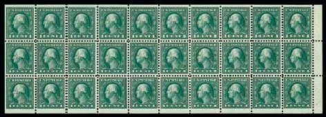 US Stamp Values Scott #498 - 1917 1c Washington Perf 11. Matthew Bennett International, Dec 2007, Sale 324, Lot 1219