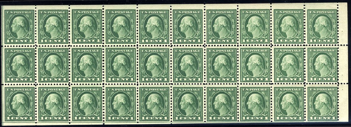 Price of US Stamps Scott Catalogue # 498: 1c 1917 Washington Perf 11. Cherrystone Auctions, Jan 2010, Sale 201001, Lot 159