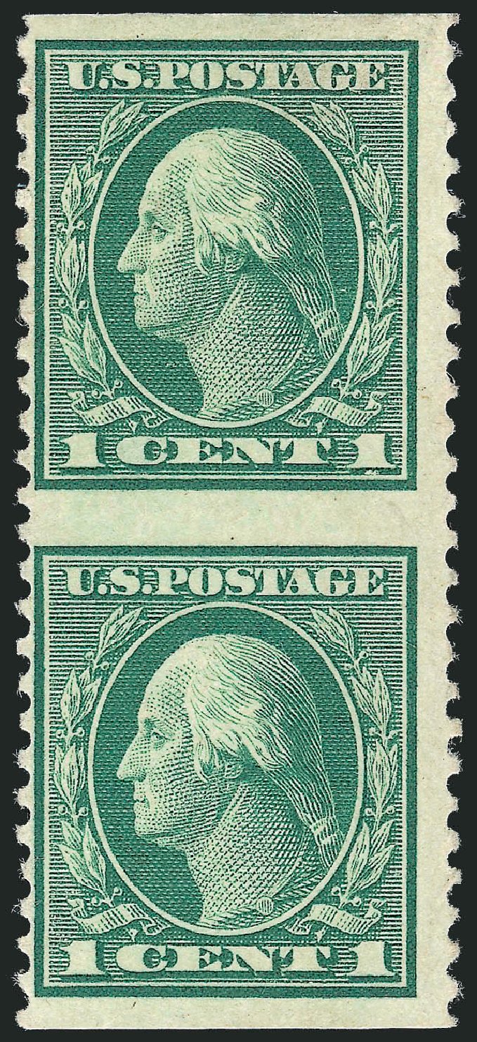 US Stamps Values Scott Cat. # 498 - 1917 1c Washington Perf 11. Robert Siegel Auction Galleries, Dec 2010, Sale 1001, Lot 2039