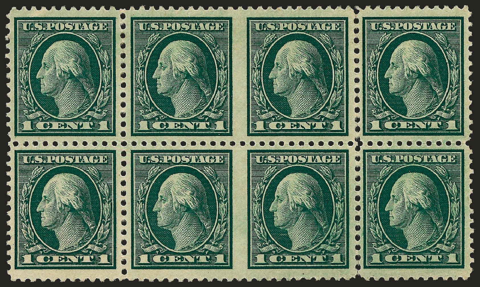 Prices of US Stamps Scott Catalog #498: 1917 1c Washington Perf 11. Robert Siegel Auction Galleries, Sep 2009, Sale 968B, Lot 649