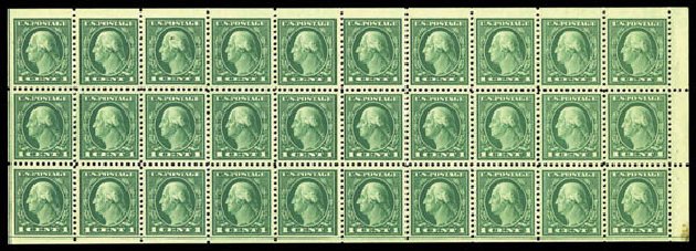 Prices of US Stamp Scott Catalog #498 - 1c 1917 Washington Perf 11. Matthew Bennett International, Sep 2010, Sale 331, Lot 840