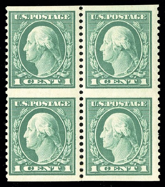 Costs of US Stamp Scott Cat. #498 - 1917 1c Washington Perf 11. Spink Shreves Galleries, May 2014, Sale 148, Lot 330