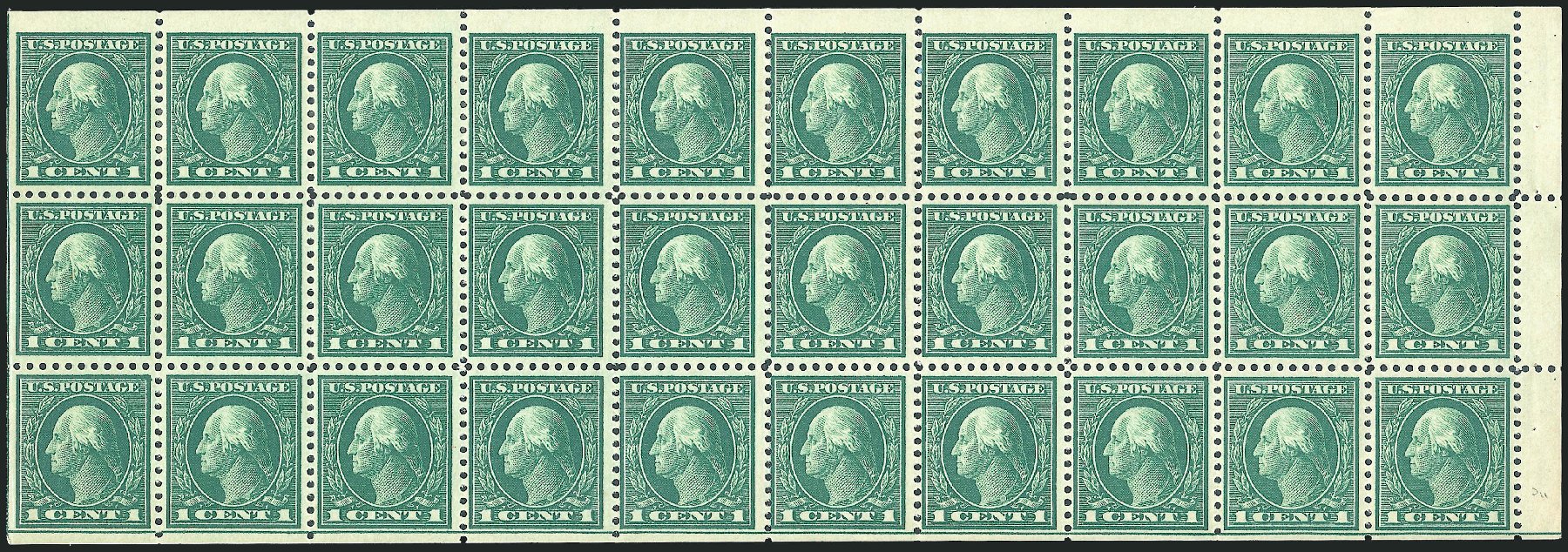 Price of US Stamp Scott # 498 - 1c 1917 Washington Perf 11. Robert Siegel Auction Galleries, Jun 2010, Sale 991, Lot 1271