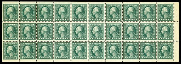 Prices of US Stamp Scott Catalogue #498 - 1c 1917 Washington Perf 11. Matthew Bennett International, Apr 2008, Sale 326, Lot 444