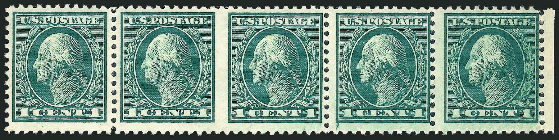 Price of US Stamp Scott Catalog #498 - 1917 1c Washington Perf 11. Robert Siegel Auction Galleries, Mar 2013, Sale 1040, Lot 1884