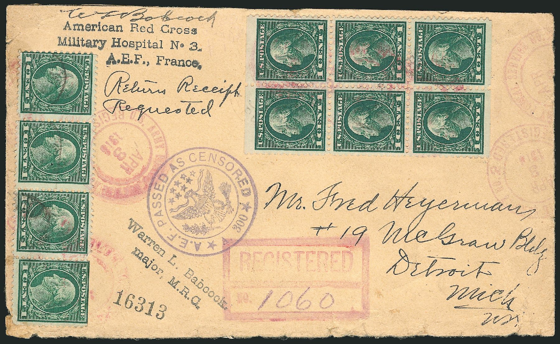 Cost of US Stamps Scott Cat. 498: 1c 1917 Washington Perf 11. Robert Siegel Auction Galleries, Jun 2010, Sale 991, Lot 1274