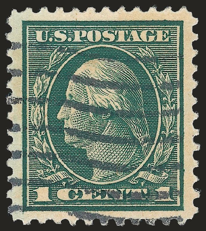 Price of US Stamps Scott Cat. # 498: 1c 1917 Washington Perf 11. Robert Siegel Auction Galleries, Apr 2010, Sale 984, Lot 915