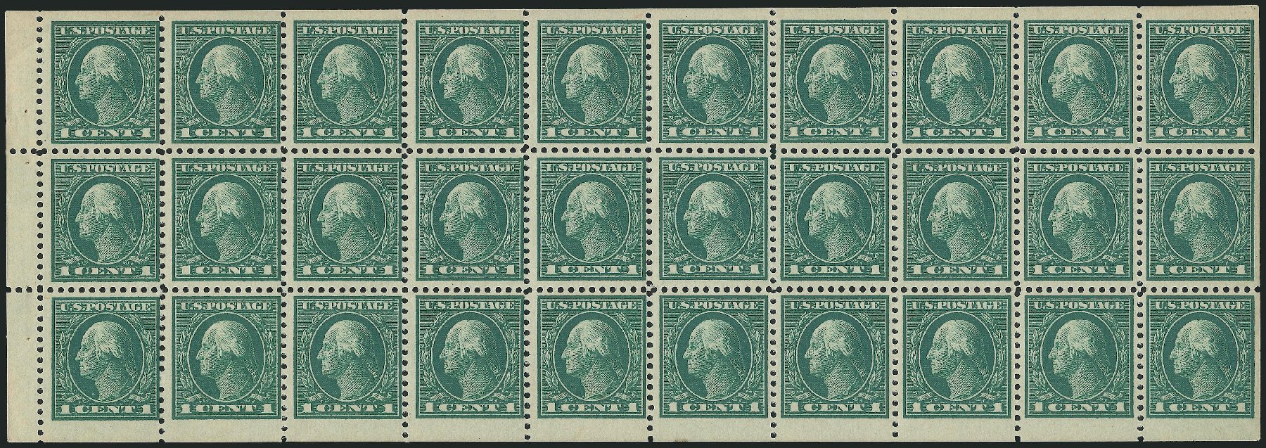 Costs of US Stamps Scott Catalogue # 498: 1c 1917 Washington Perf 11. Robert Siegel Auction Galleries, Oct 2010, Sale 997, Lot 6035