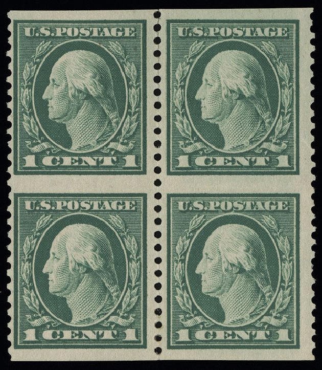 US Stamp Price Scott Cat. #498: 1c 1917 Washington Perf 11. Spink Shreves Galleries, Aug 2013, Sale 144, Lot 265