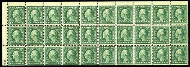US Stamps Prices Scott Catalog # 498 - 1c 1917 Washington Perf 11. Matthew Bennett International, Dec 2008, Sale 330, Lot 1812