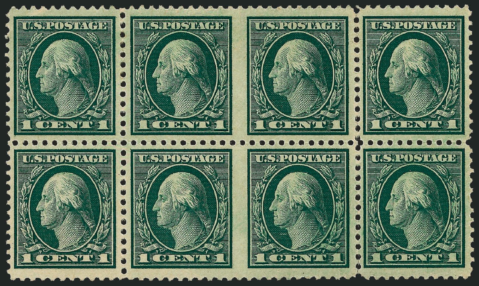 Price of US Stamps Scott Catalog #498: 1917 1c Washington Perf 11. Robert Siegel Auction Galleries, Dec 2010, Sale 1001, Lot 2042