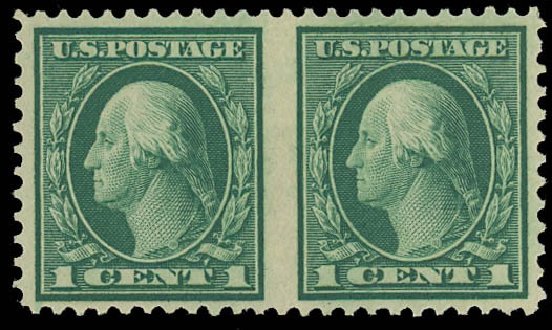 US Stamps Price Scott # 498 - 1917 1c Washington Perf 11. Daniel Kelleher Auctions, Oct 2012, Sale 632, Lot 1383