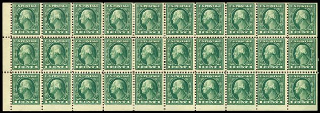 Costs of US Stamp Scott Catalogue # 498: 1917 1c Washington Perf 11. Daniel Kelleher Auctions, Apr 2013, Sale 636, Lot 373
